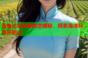 海角论坛最新动态揭秘，探索海洋科技新前沿