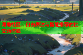 海角社区：自由表达与智能推荐的社交新体验
