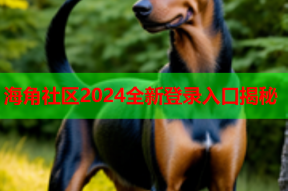 海角社区2024全新登录入口揭秘