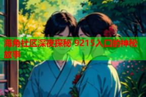 海角社区深夜探秘 9215入口的神秘故事