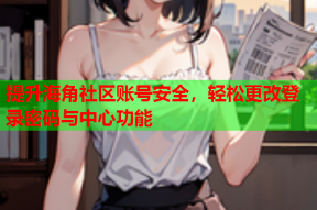 提升海角社区账号安全，轻松更改登录密码与中心功能