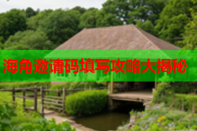 海角邀请码填写攻略大揭秘
