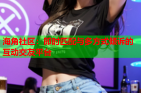 海角社区：即时匹配与多方式倾诉的互动交友平台