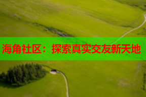 海角社区：探索真实交友新天地