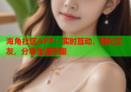 海角社区APP：实时互动，轻松交友，分享生活乐趣
