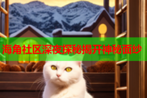海角社区深夜探秘揭开神秘面纱