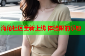 海角社区全新上线 体验限的乐趣