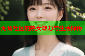 海角社区的熟女魅力与生活探秘
