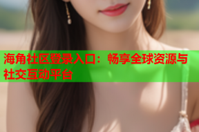 海角社区登录入口：畅享全球资源与社交互动平台