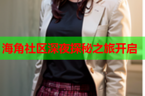 海角社区深夜探秘之旅开启