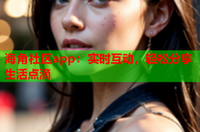 海角社区app：实时互动，轻松分享生活点滴