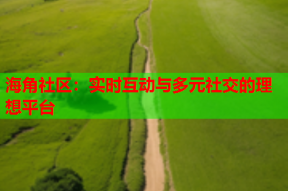 海角社区：实时互动与多元社交的理想平台