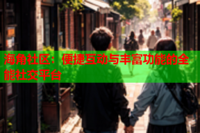 海角社区：便捷互动与丰富功能的全能社交平台