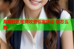 海角社区视频收费引发热议 你怎么看
