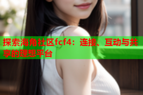 探索海角社区fcf4：连接、互动与共享的理想平台