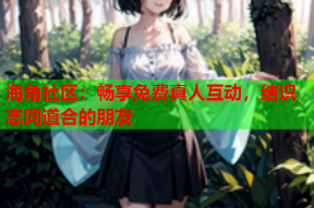 海角社区：畅享免费真人互动，结识志同道合的朋友