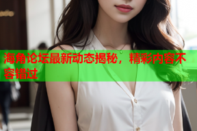 海角论坛最新动态揭秘，精彩内容不容错过