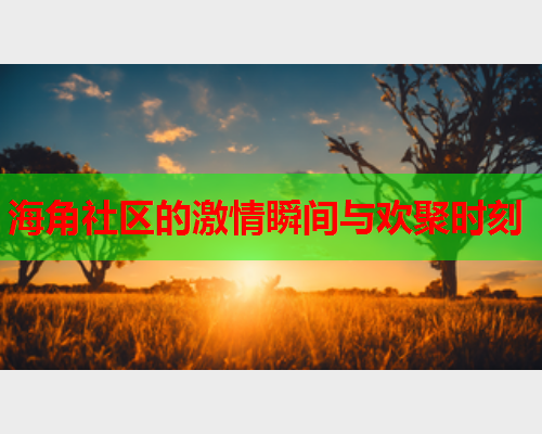 海角社区的激情瞬间与欢聚时刻  第1张